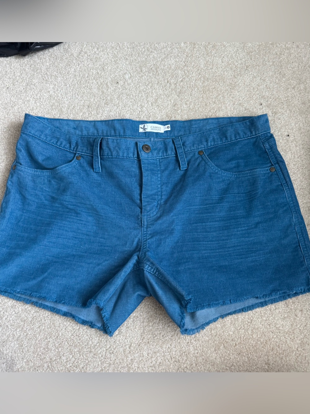 Carve Designs Blue Denim Jean Shorts